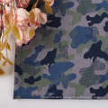 Popular camouflage pattern fleece knitting terry fabric for sportswear military